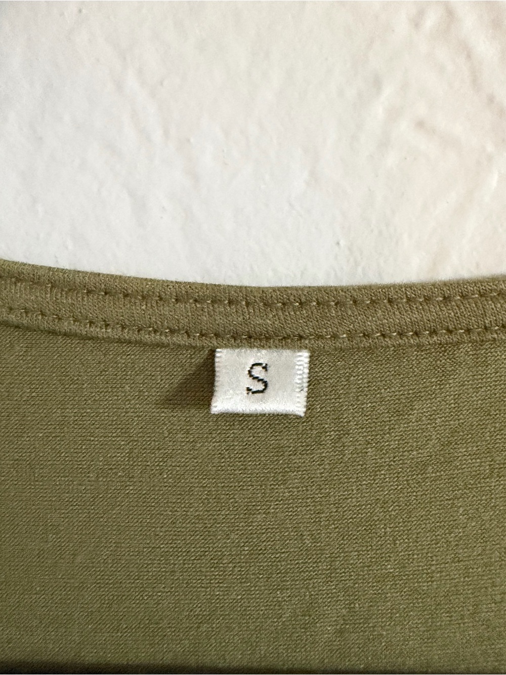Olive Green Button Front Ruffle Sleeve Midi Dress with Pockets - Small - Picture 3 of 7